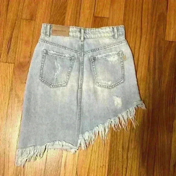 Retrofete Maeve Denim Skirt - Picture 4 of 5